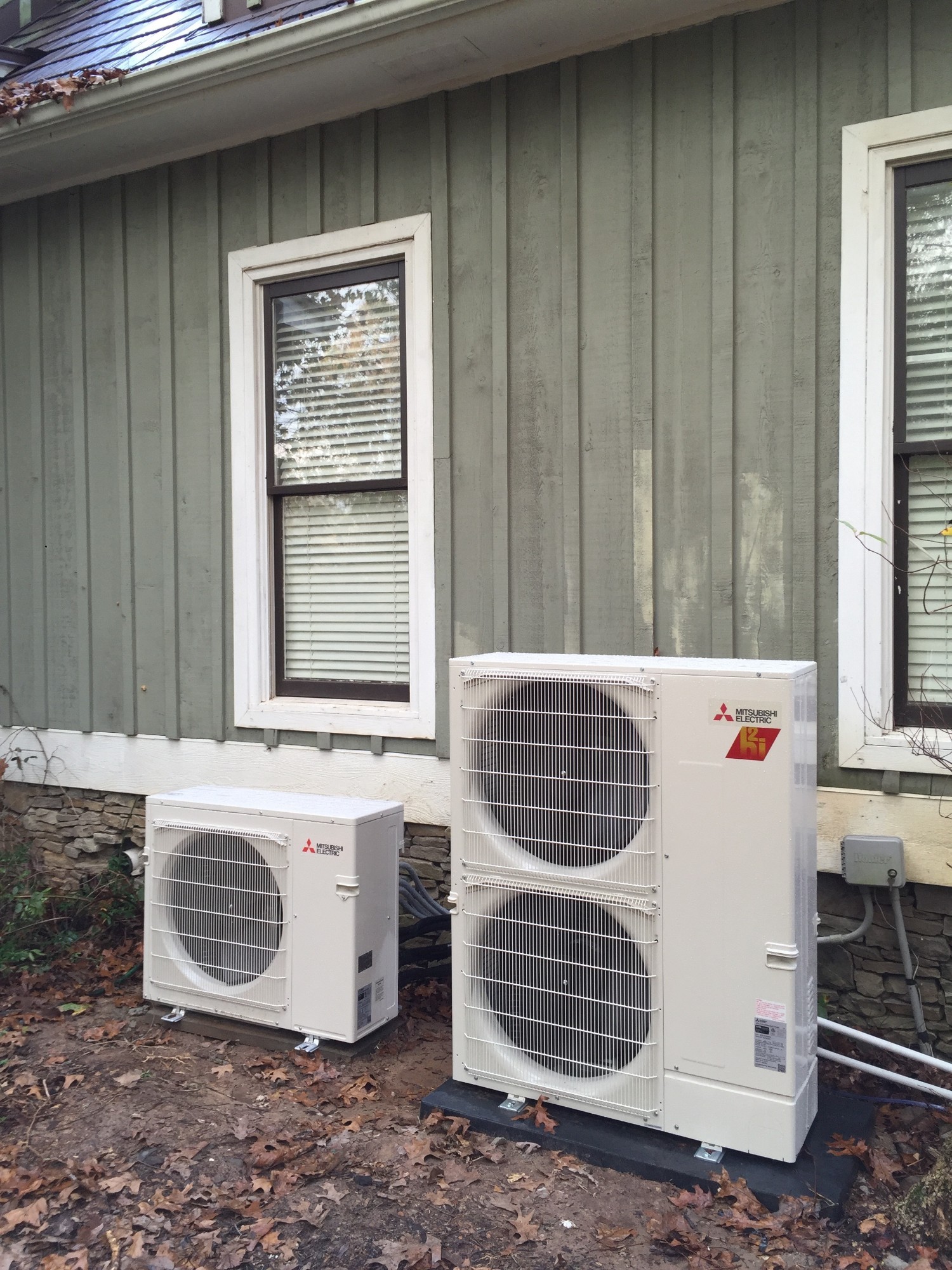 Douglas Cooling and Heating installs New, Efficient Mitsubishi Ductless